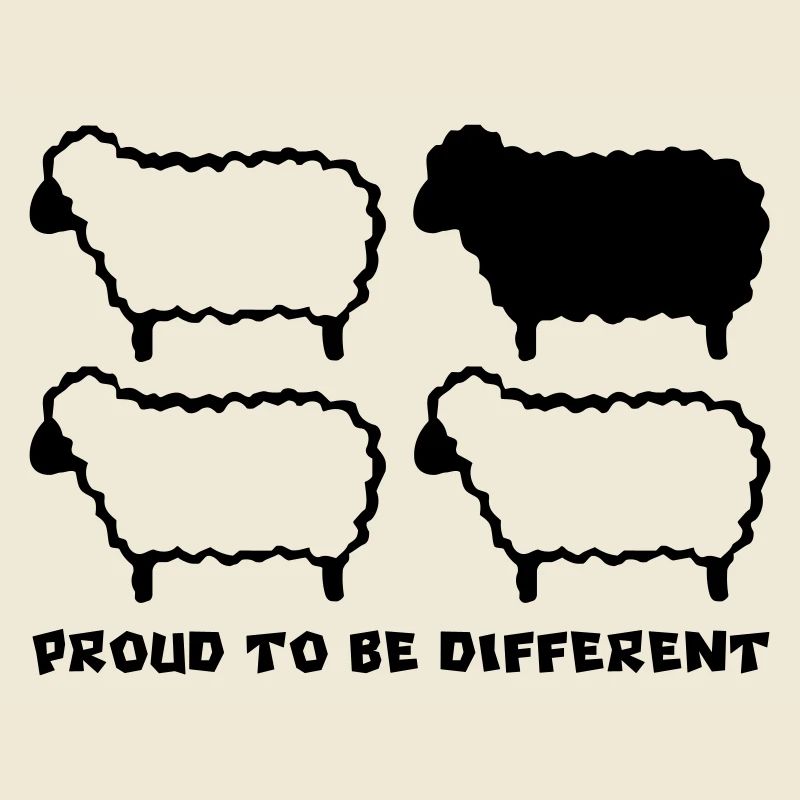 MOUTONS DIFFÉRENTS - 1C