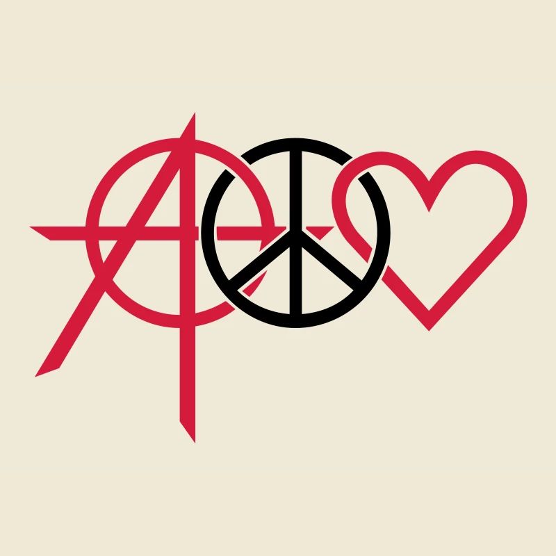 anarchy peace love (2c)