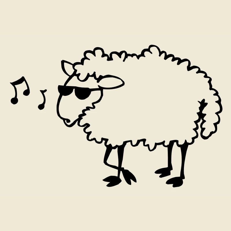 Bespectacled sheep