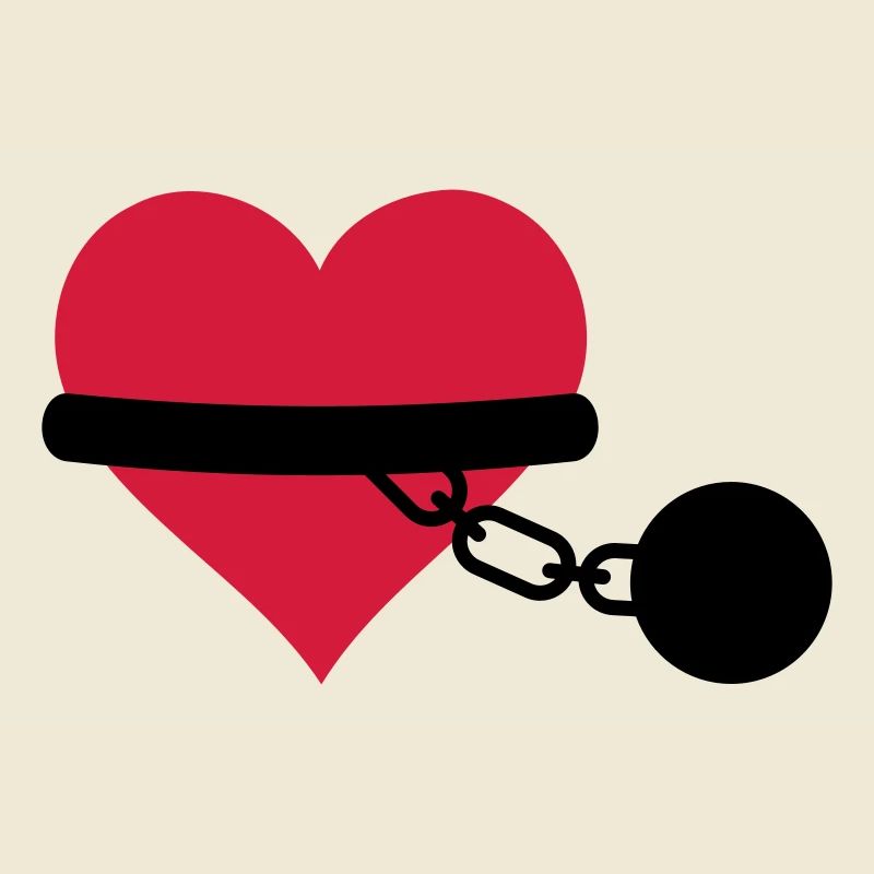 chained heart