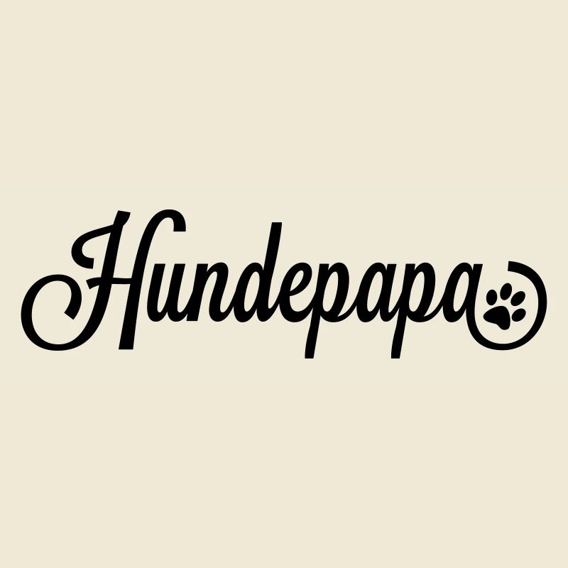 Hundepapa mit Pfote