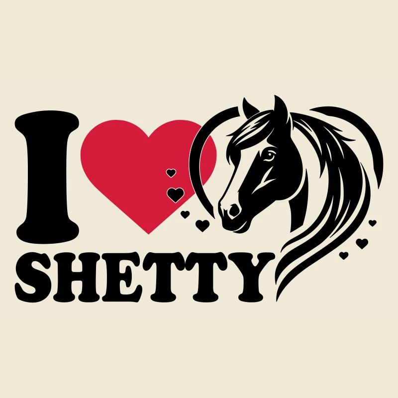 I love horse Shetty