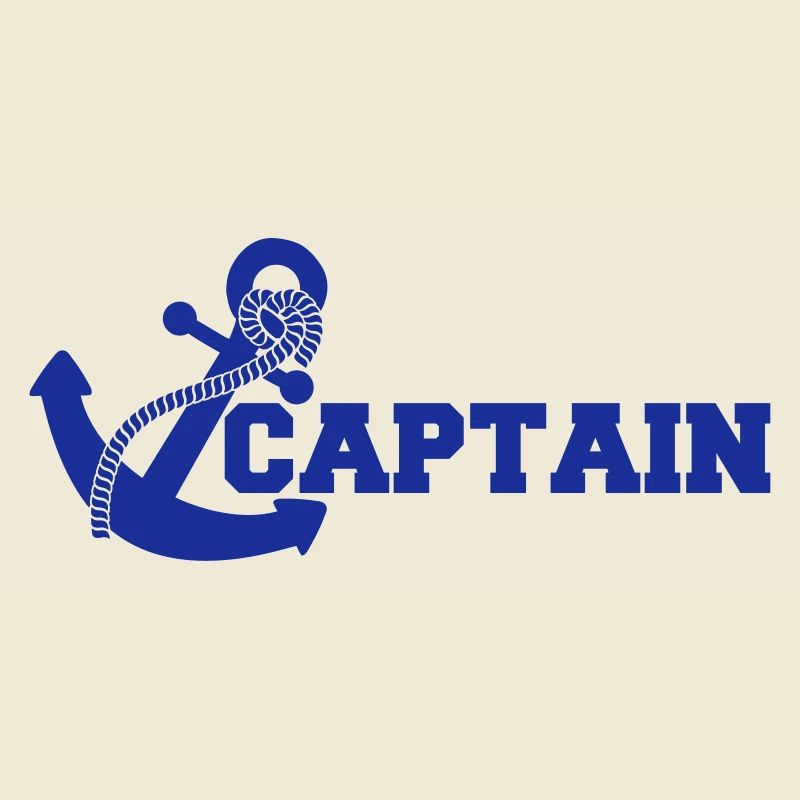Capitaine ancre Logo Design
