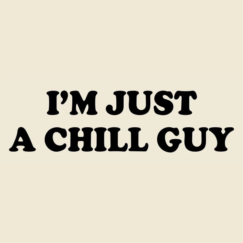 Je suis juste un gars cool.