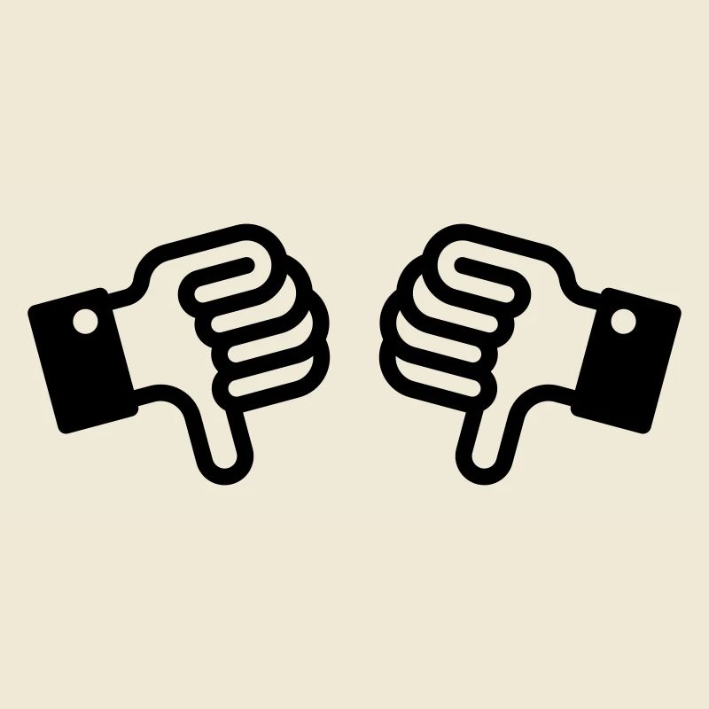 Thumbs down / pouces vers le bas (2)