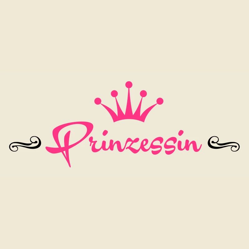 Prinzessin mit Krone