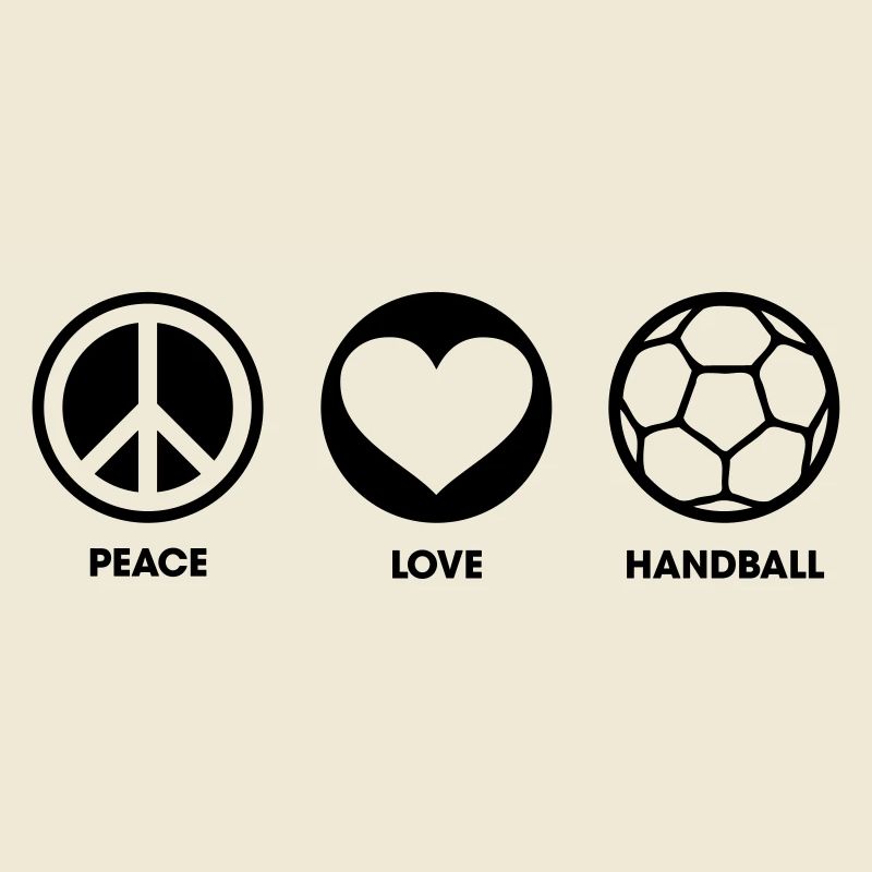 Peace Love Handball