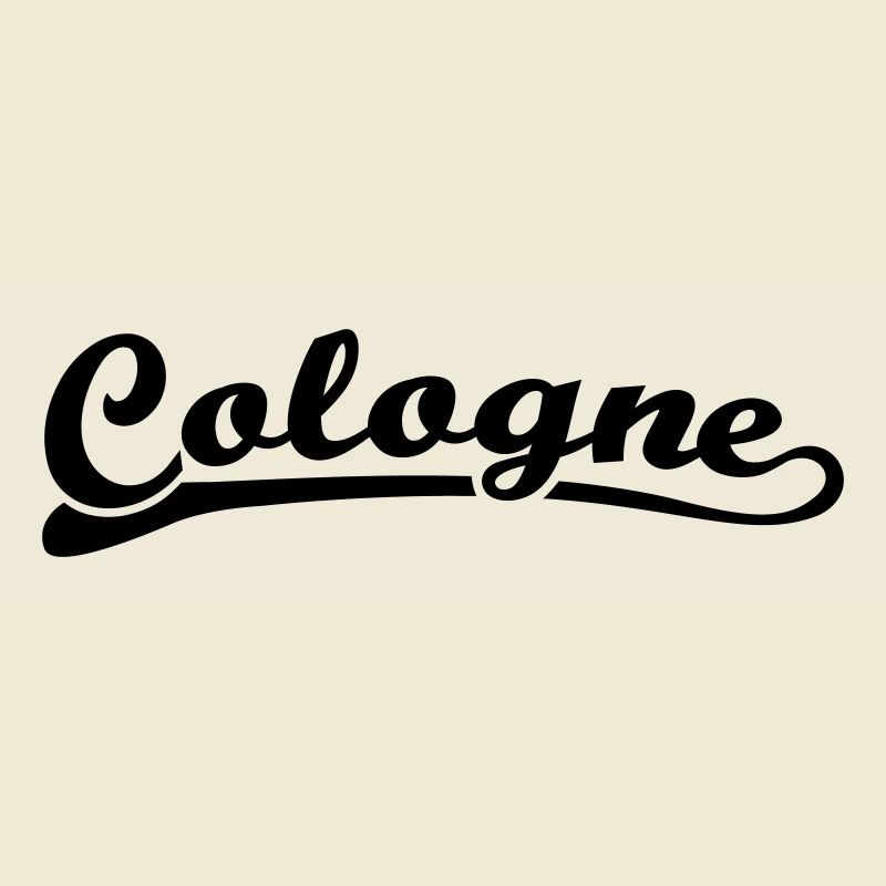 Cologne font Retro