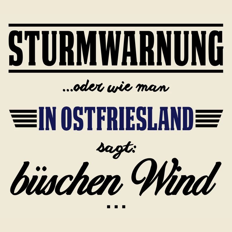 Sturmwarnung Ostfriesland - büschen Wind