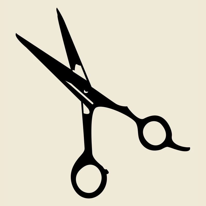 Frisör-Schere / barber scissors (1c)
