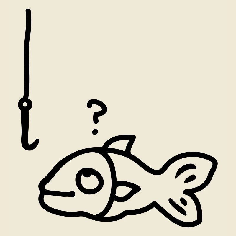 Fish fish hook - line