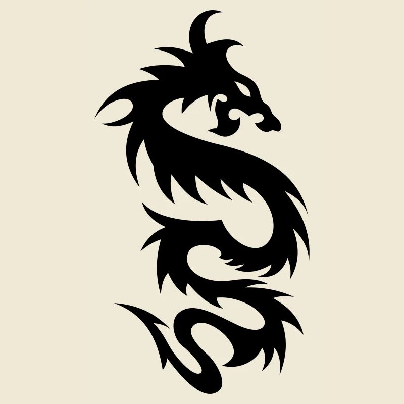 tribal dragon
