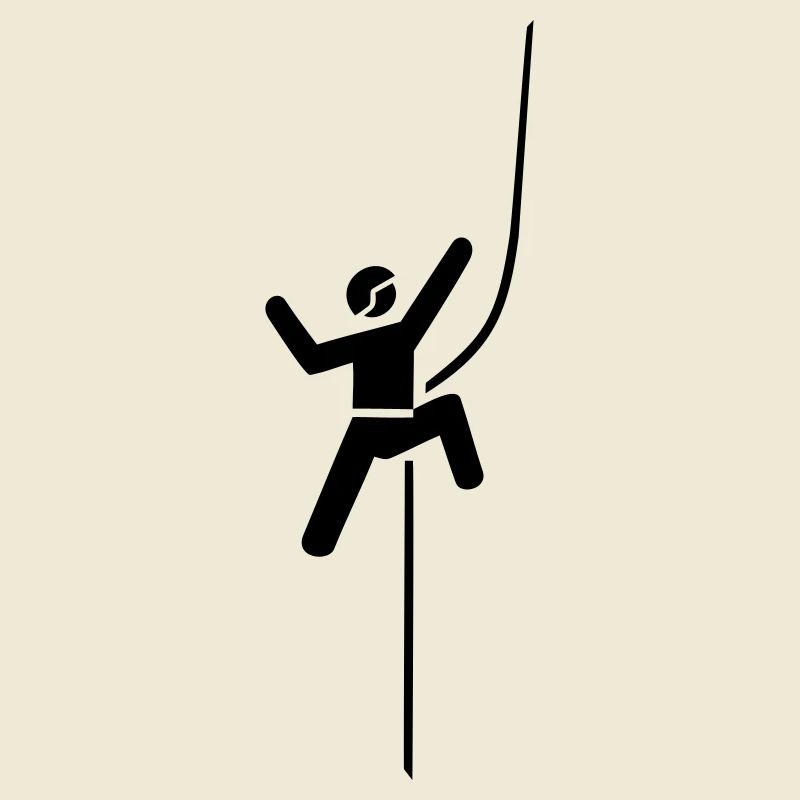 kletterer bergsteiger climbing