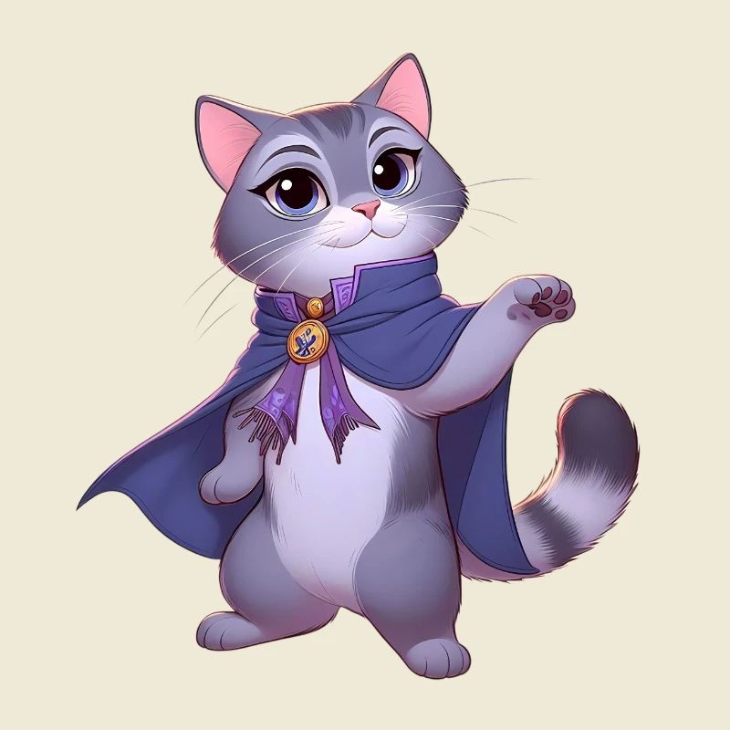 chat élégant