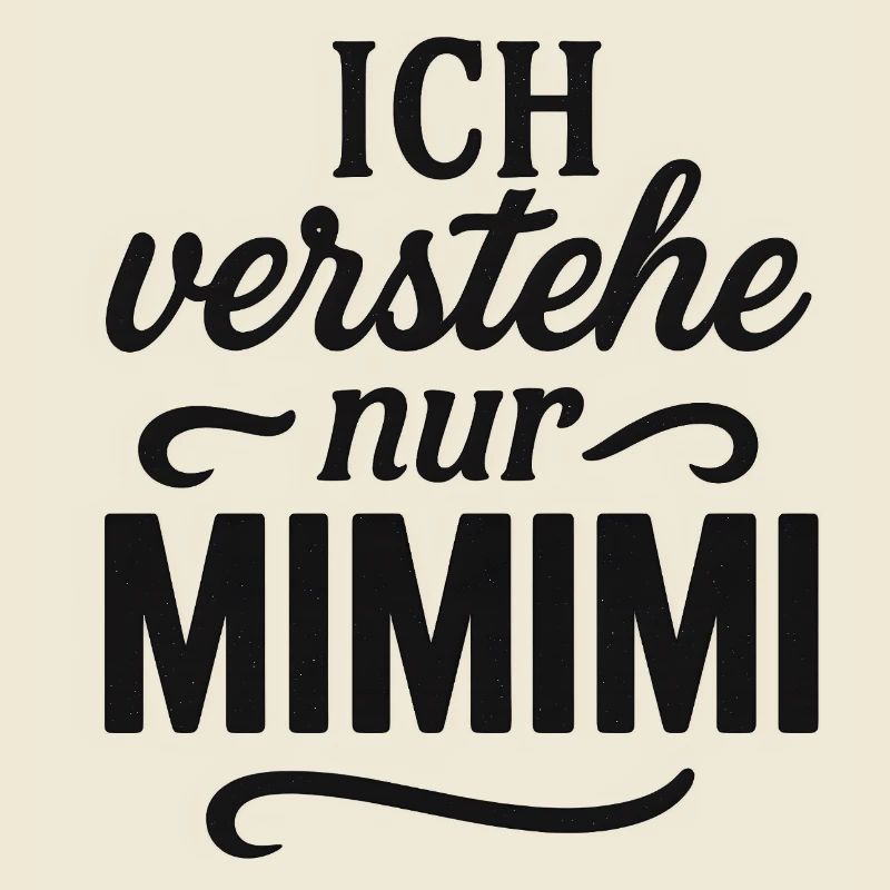 Mimimi dit bureau drôle