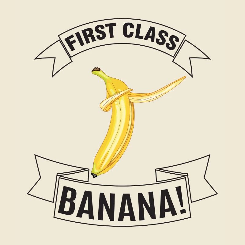 Statement: First class Banana - Color