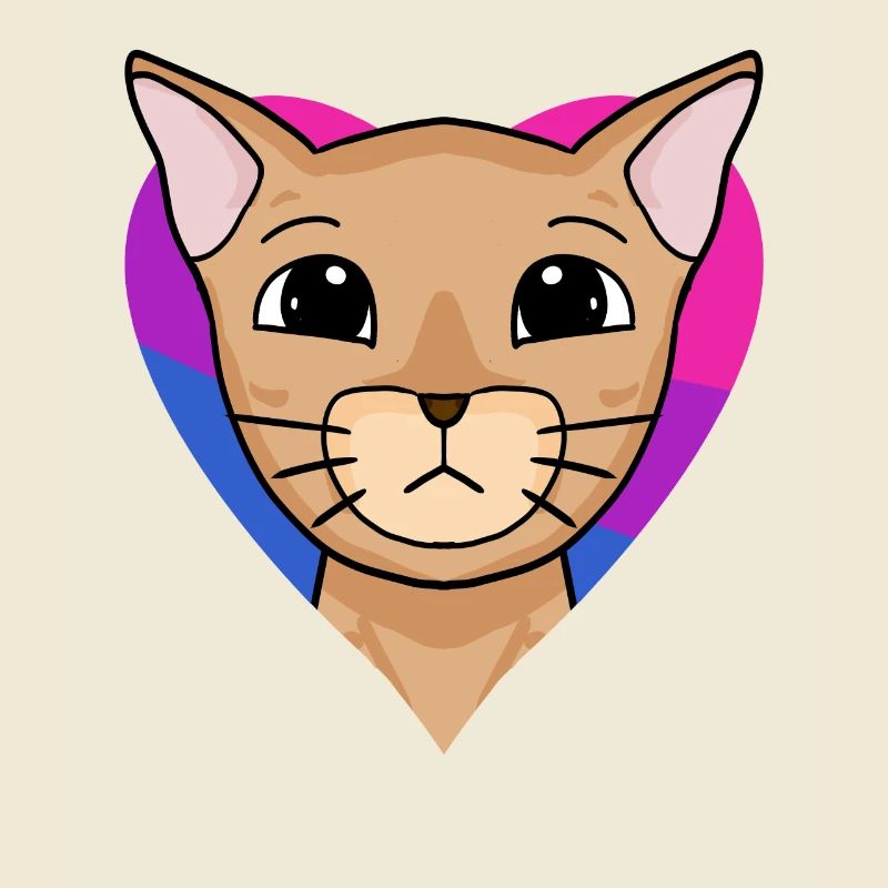 Bisessuale Abyssinian Cat Cat Gift