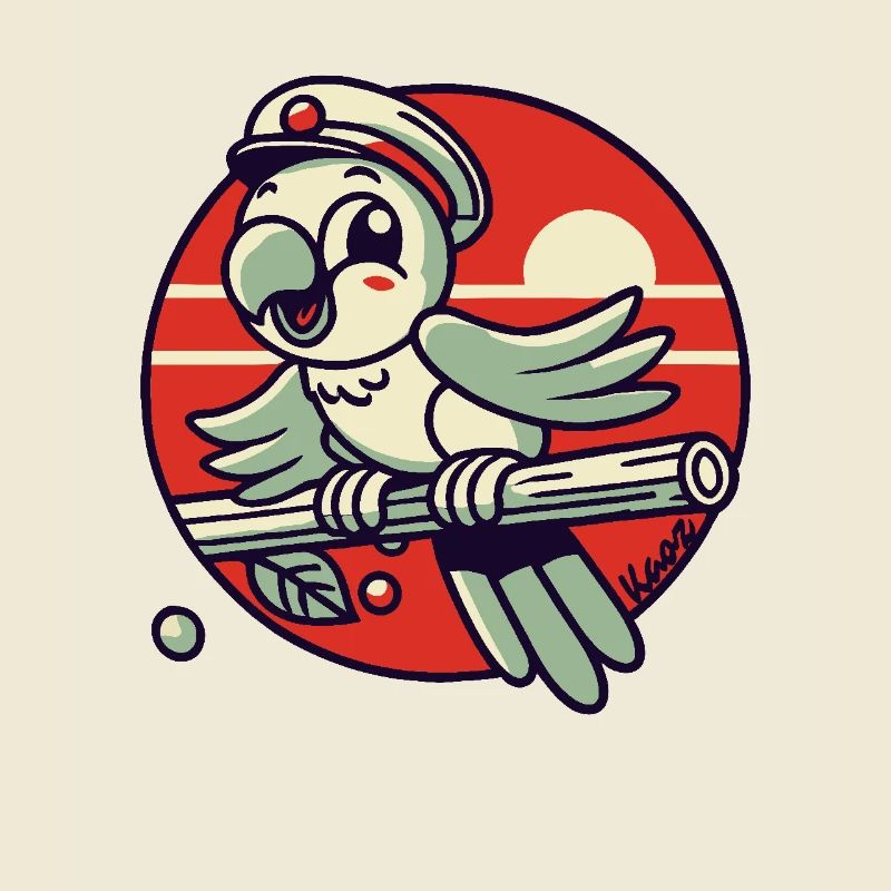 Captain Jungle Parrot
