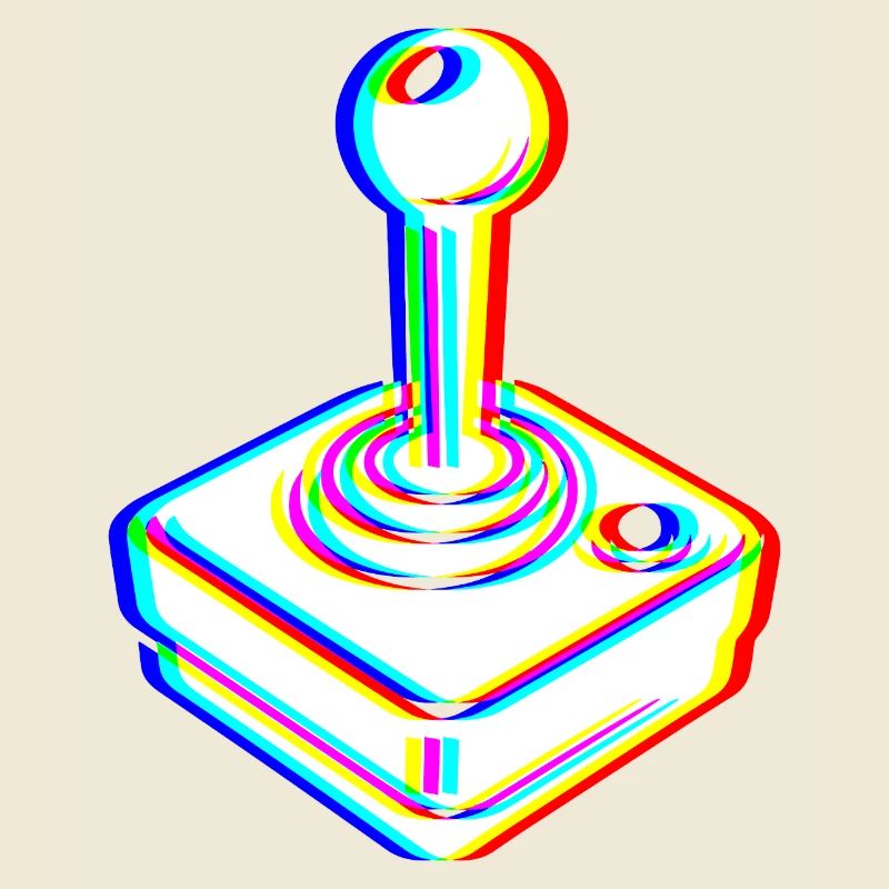 Glitch Joystick – Retro Gaming