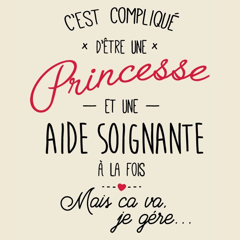 Princesse et aide soignante