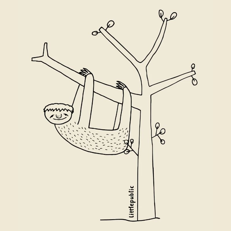 Sloth | à la couleur | peu publique