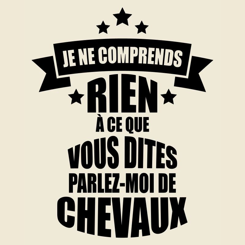 parlez-moi de chevaux
