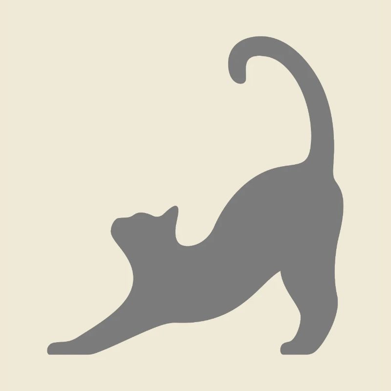 Katze grau