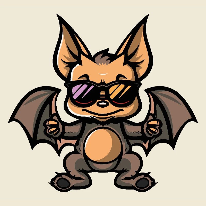 Fledermaus Cool Comic