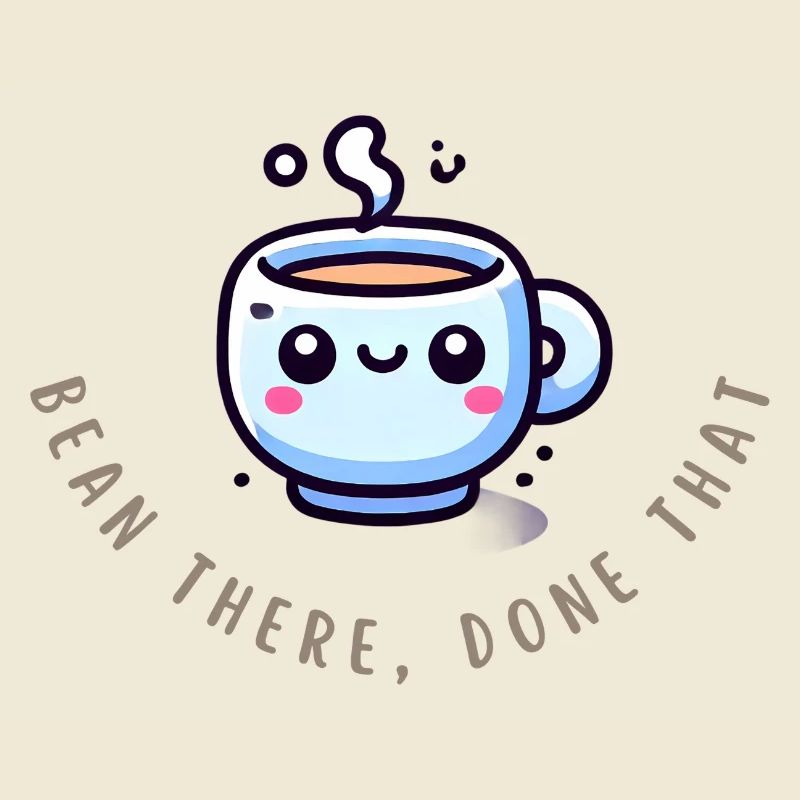 Bean There, Done That - Chemise de café drôle