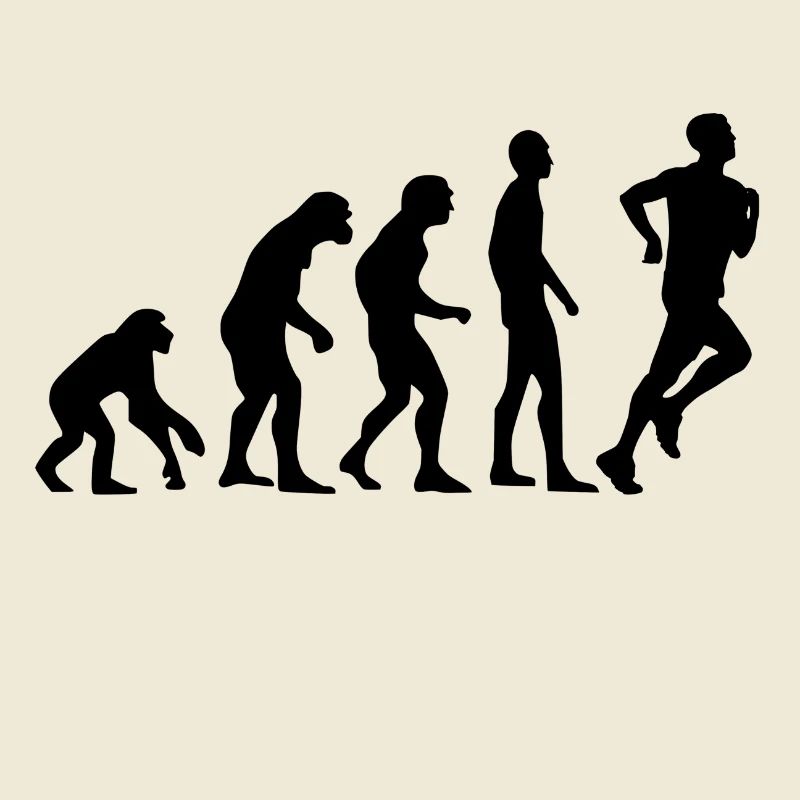 Human Evolution jogging