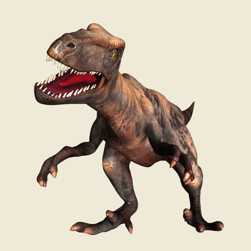 Velociraptor Dinosaurier 11