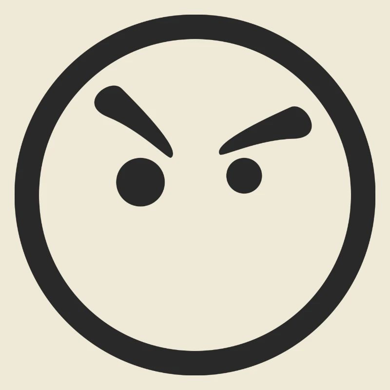 Smiley wütend