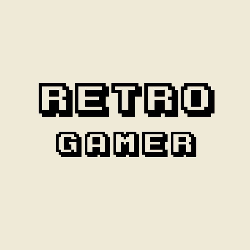 Arcade Retrogamer schwarz