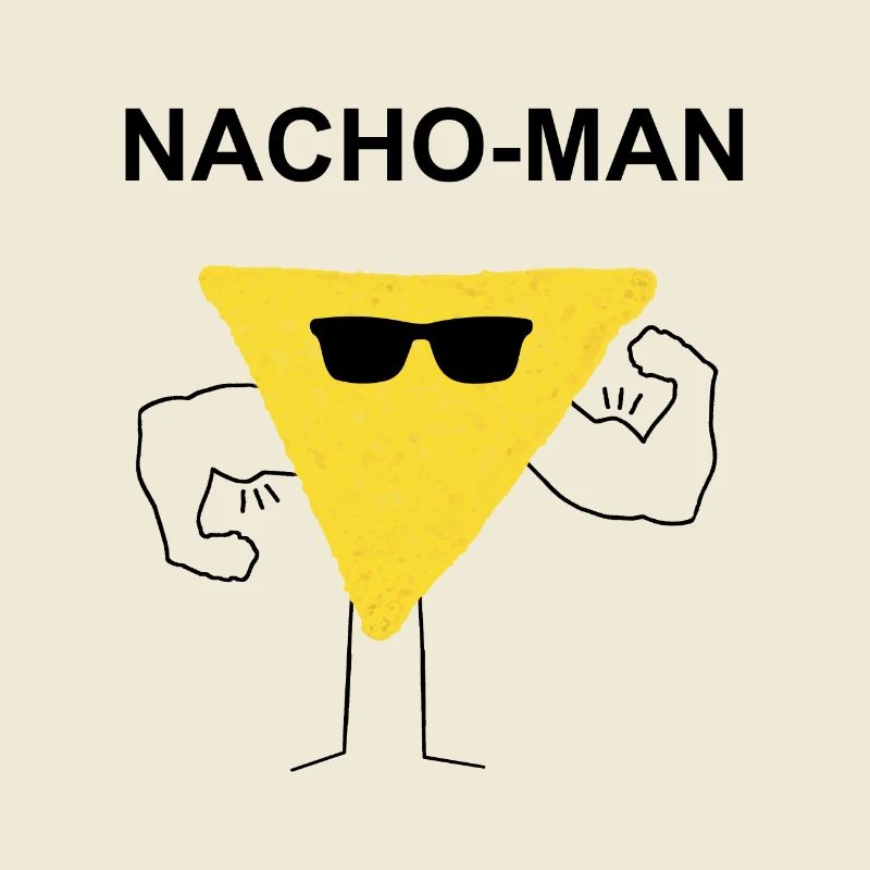 Nacho Man Macho Muskeln Geschenk Geschenkidee