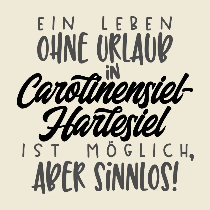Ein Leben ohne Urlaub (schwarz)