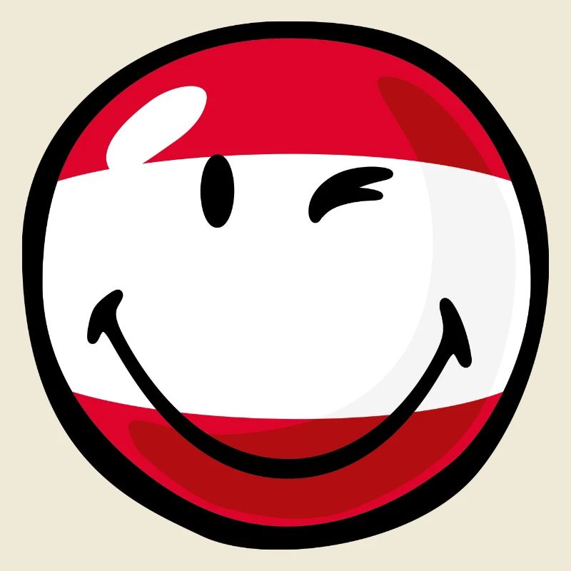 Smiley Flag Austria
