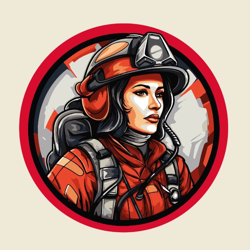 Feuerwehrfrau