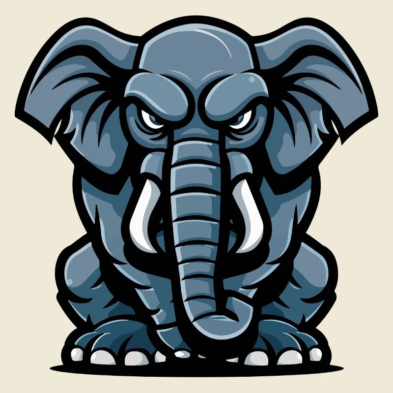 Bande dessinée éléphant