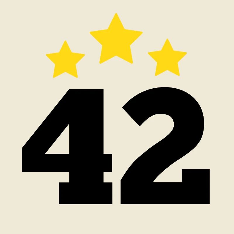 42 ans étoile - cadeau 42e anniversaire