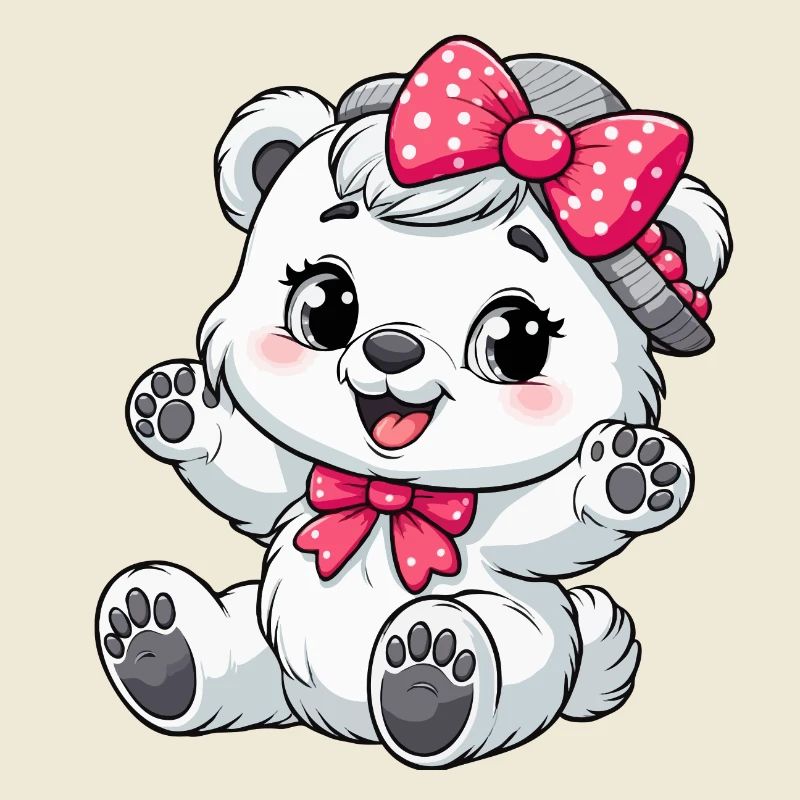 Kleinkind Eisbär Mädchen