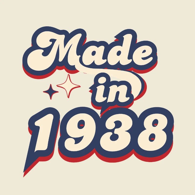Made in 1938 retro