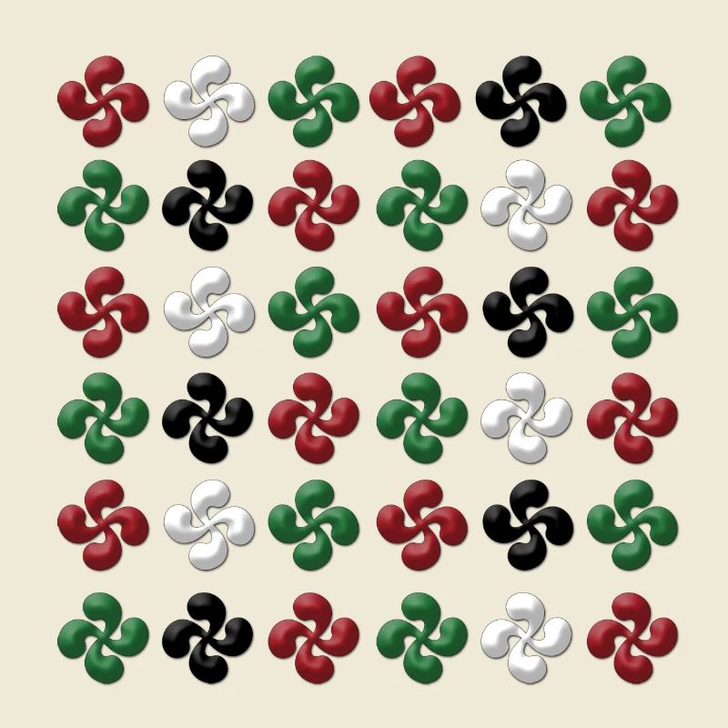 Croix Basque multiple 2