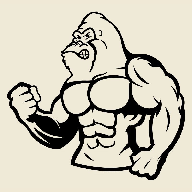 Gorilla Silverback 01