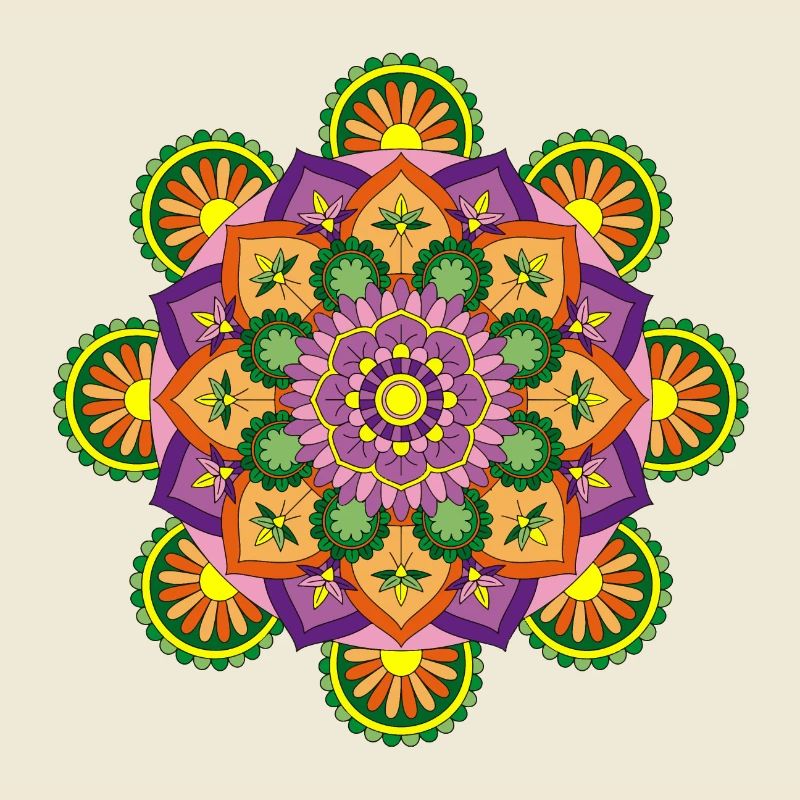 Blumen Mandala