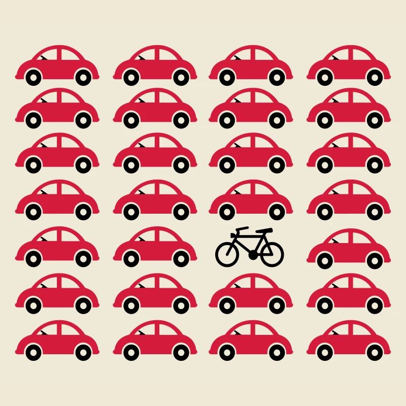 Bicycle instead of car