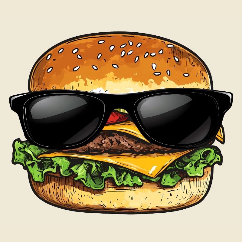 Hamburger Lunettes de soleil Burger