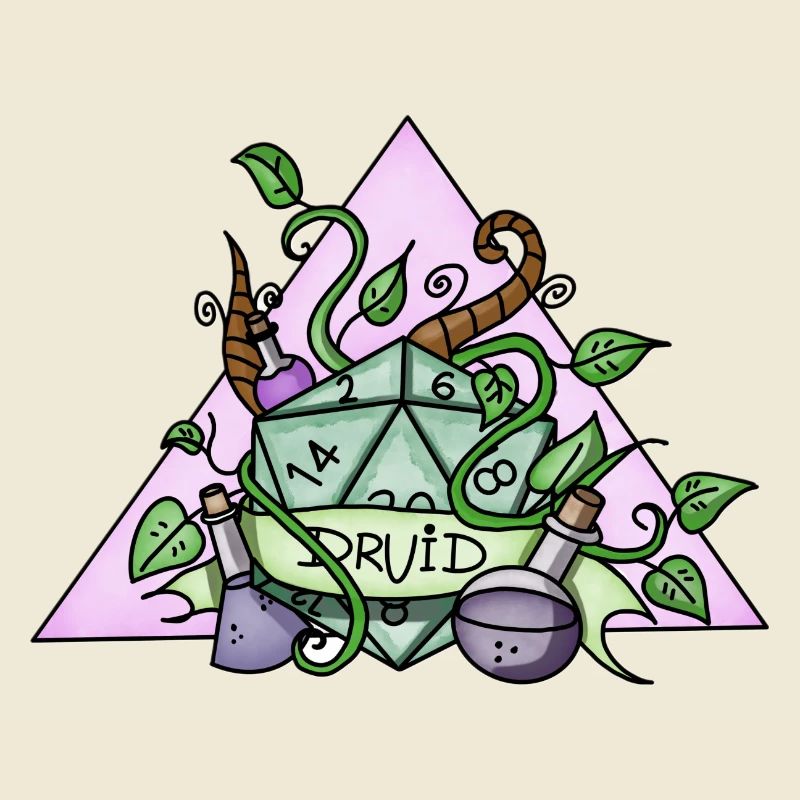 Druid | RPG | Magisch | Nerdy Stuff | Handmade |