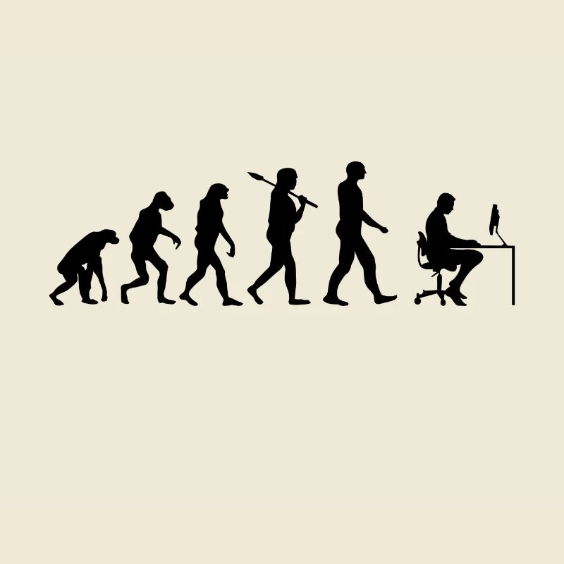 Programmierer T-Shirt · Evolution · Informatik