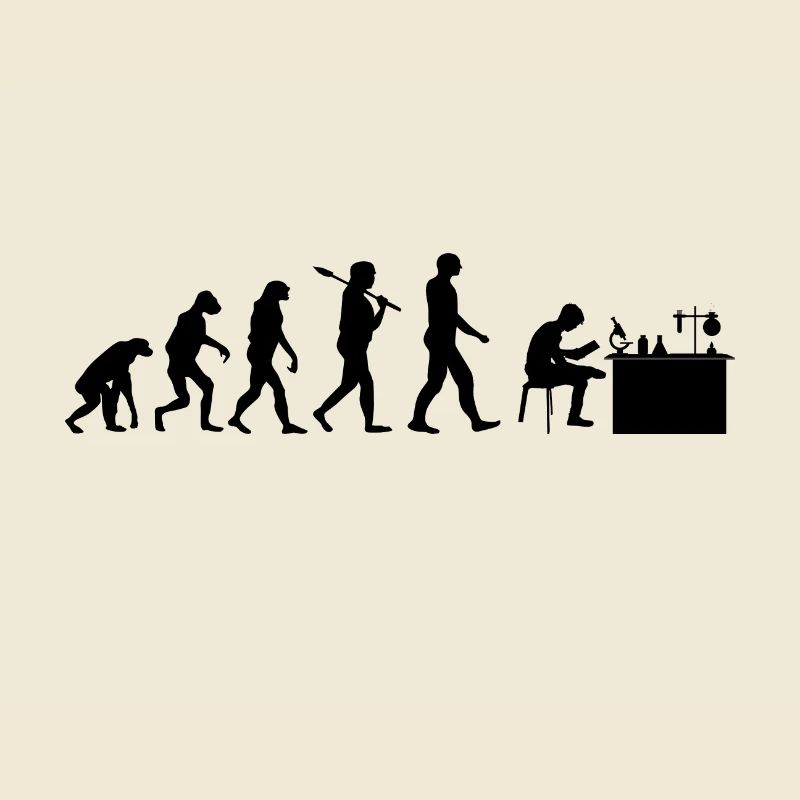 Chemiker Evolution Chemie Geschenk