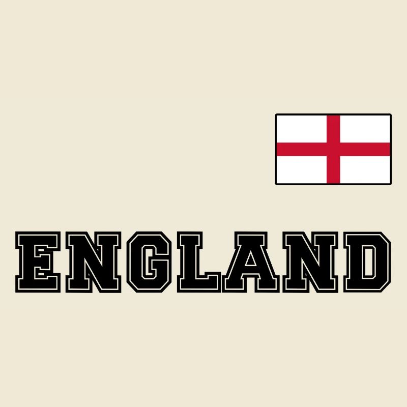 Look maillot de l’ANGLETERRE avec drapeau sur la poitrine